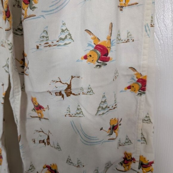 Vintage Disney Store Pajama Pants Womens Size Large Flannel Winnie the Pooh Ski - Picture 4 of 12